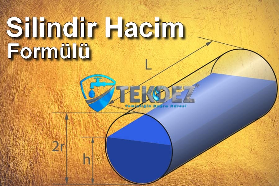 Silindir Hacim Formülü